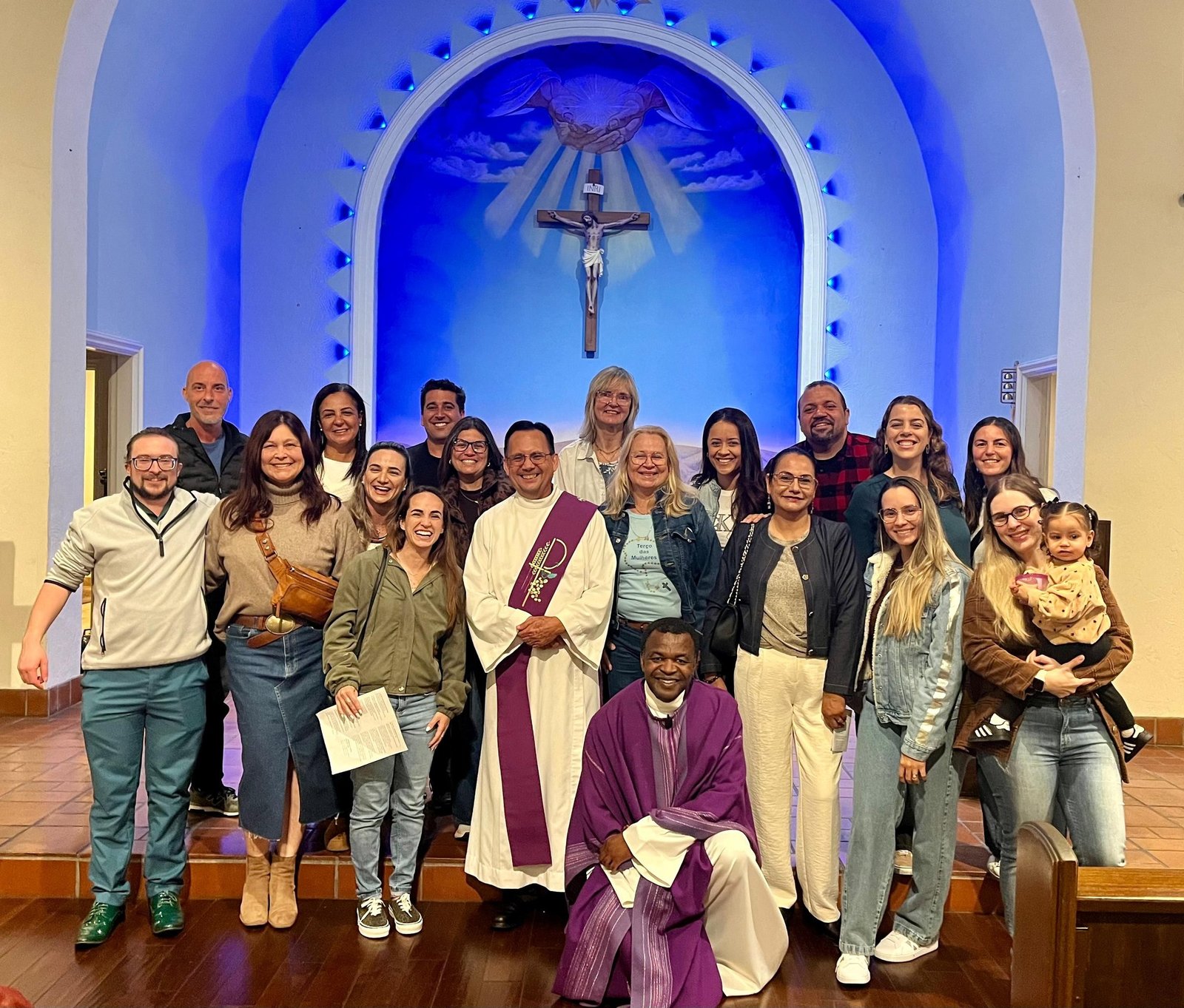 Members of the community at Saint Agnes